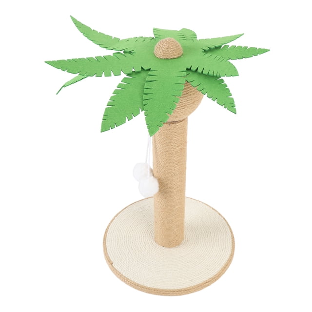 Cat Tree Scratcher Post, Protect Furniture Space Saving Sisal Cat Scratching Post for Indoor