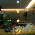 thumbnail image 3 of Luces LED con ventosa para Navidad, Papá Noel, copo de nieve, alce, decoración de ventanas, decoración navideña para el hogar, luces de Año Nuevo, Navidad, 3 of 5