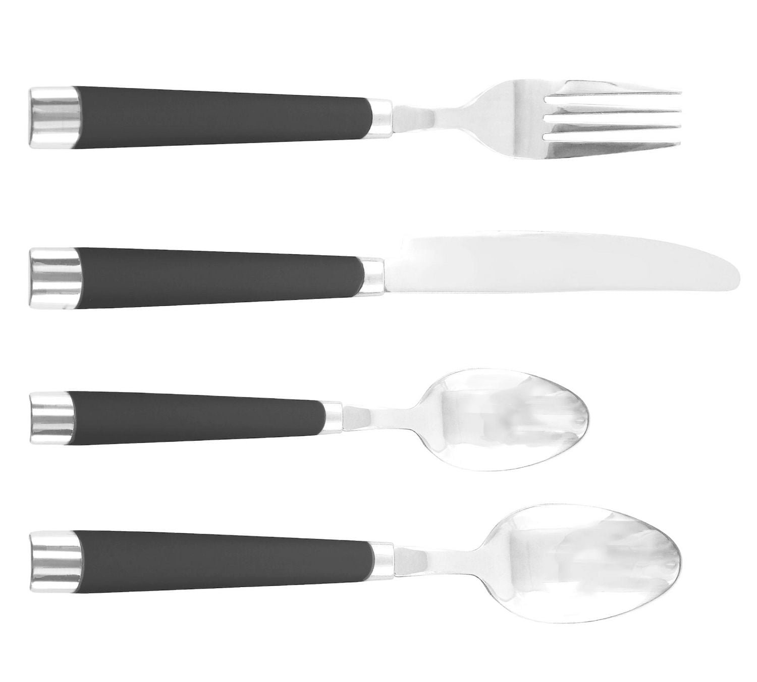 Mainstays Red Flatware Set