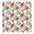 thumbnail image 3 of Ambesonne Spring Shower Curtain, Lilacs Roses Flowers, 69"Wx70"L, Pale Pink Cream, 3 of 3