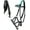 Black Turquoise, variant on Horse Western Horse Western English Leather Bitless Sidepull Bridle Reins Turquoise 7708TR-F