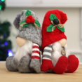 thumbnail image 4 of Christmas Gnome Ornaments Handmade Plush Gnomes Christmas Decorations Mini Gnomes Scandinavian Santa Ornaments for Holiday Party Home Decor for Christmas Ornaments Xmas Tree Decor Christmas Decor, 4 of 5