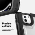thumbnail image 4 of XYX Case for iPad Pro 13 inch (2025 M5/2024 M4) with Rotating Stand, Shoulder Strap, 2in1 Shockproof Cover, Transparent, 4 of 7