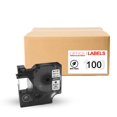 thumbnail image 1 of 100 Pack of D1 40913 Black on White Compatible Tape for Dymo Labelmanager 3/8" (9mm x 7m), 1 of 5