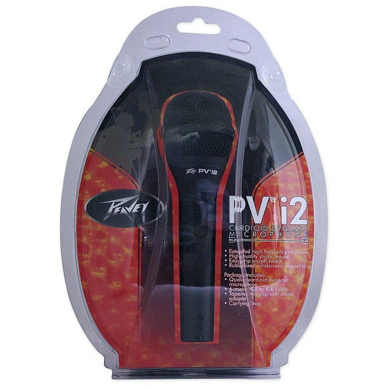 Peavey PVI 2 1/4 Cardiod Unidirectional Dynamic Mic W/ 6 1/4