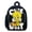 blue-style, variant on Tweety Cute Cartoon backpack travel bag adjustable shoulder straps One size
