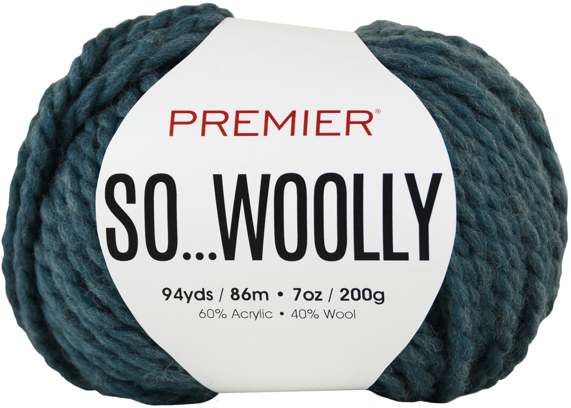 Premier Yarns So...Woolly Solid YarnTeal Walmart Canada