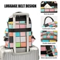 thumbnail image 3 of FORMRS Mini Backpack Purse for Women Quilted Travel Daypack Casual Shoulder Bag, Colorful Checkered Pattern, 3 of 7