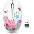 thumbnail image 1 of Ratón inalámbrico con receptor para PC, portátil, portátil, ordenador, MacBook, menos ruido, ratones ópticos móviles portátiles Zhivalor CZDZ-HQ171-4, 1 of 6