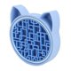 thumbnail image 1 of Makeup Brush Cleaner Multipurpose Cute Cat Head 2 in 1 Design Portable Flexible Silicone Makeup Brush Cleaning Mat Blue, 1 of 4