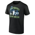 thumbnail image 2 of Men's Anthony Edwards Black Minnesota Timberwolves Retro '90s T-Shirt, 2 of 4
