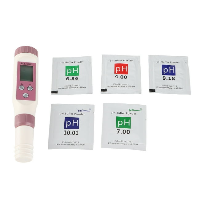 Bolígrafo detector de calidad del agua, sonda inteligente 7 en 1 de alta sensibilidad, Bluetooth, medidor de temperatura, salinidad, pH, TDS, EC, ORP y SG