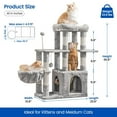 35.8'' Multilevel Cat Tree Tower Activity Center Playing House Condo For Rest