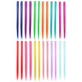 thumbnail image 1 of LiaSun 24 unids/set 12 colores extensiones de cabello con clip recto resaltado 20 pulgadas piezas de pelo de fiesta de colores para mujeres Grils (24 piezas multicolor), 1 of 5