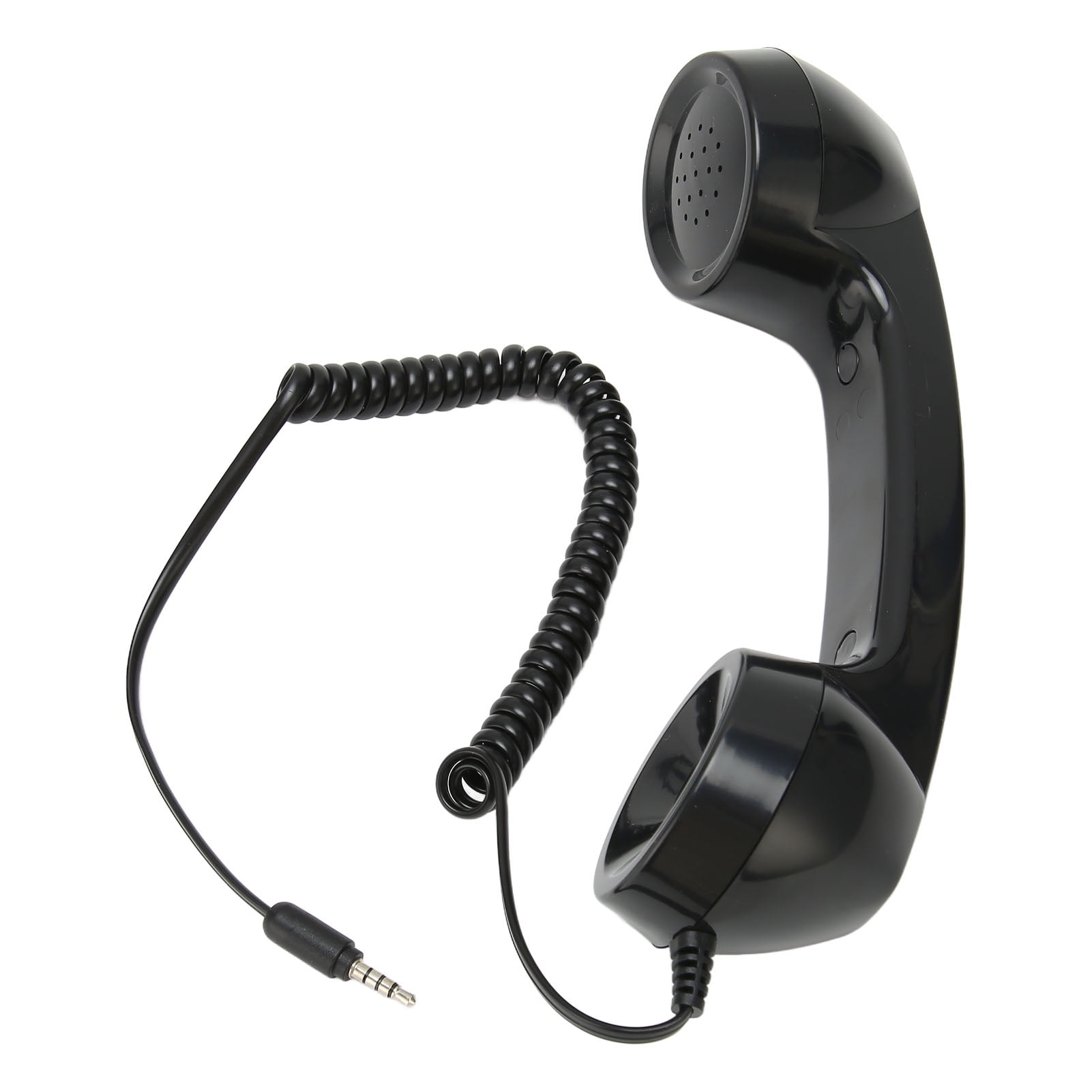 Récepteur de Cellulaire Portatif, Combiné Rétro Anti-Radiation Filaire avec Micro pour Téléphone Intelligent Rose, Noir, Blanc, Rouge