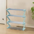thumbnail image 6 of Miogawg Shoe Rack, 4 Tier Stainless Steel Shoe Organizer,Free Standing Shoes Rack With Sturdy Frame Shoe Rack For Entryway, Hallway, Bedroom, Bathroom., 6 of 6