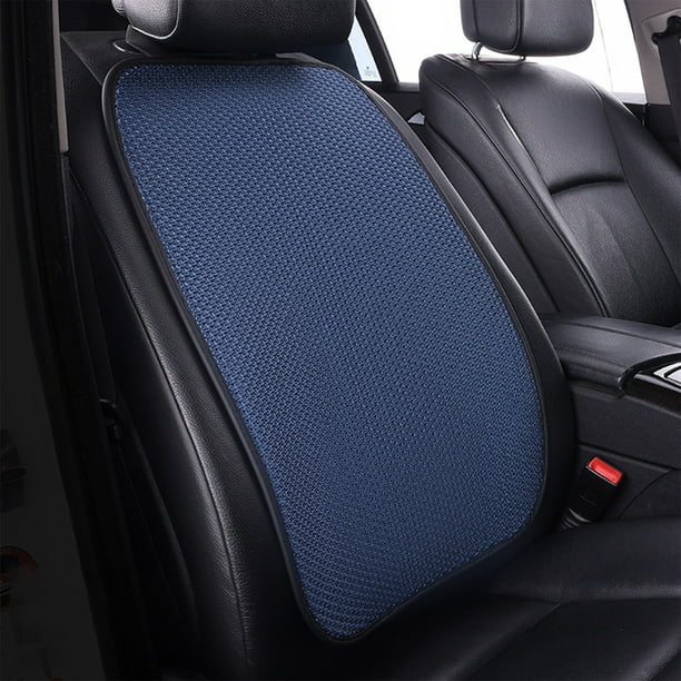 Cojín de respaldo para asiento de coche con ventilación, cojín de verano cómodo y fresco, utilizado en diversos escenarios, adecuado para todas las estaciones, fundas de asiento de esponja