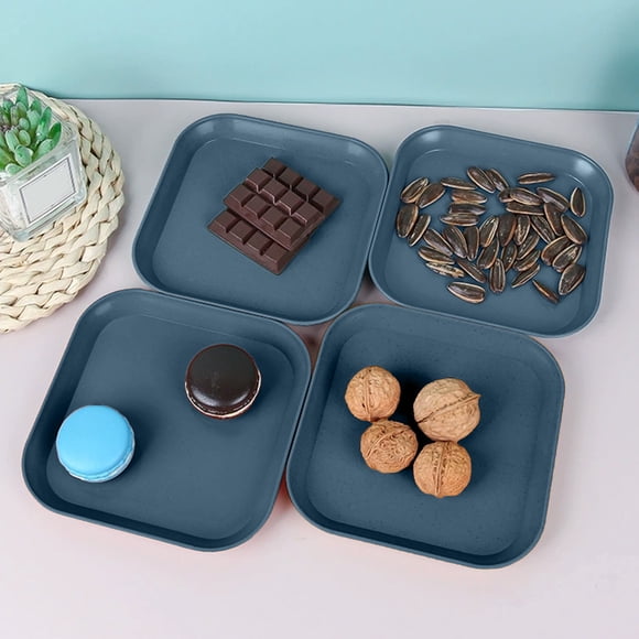 Gatito Comida Humida Vaso Peque?o 6 Pulgadas, Shallow Bowl Cat Pet Feeding Tray, Gran Ancho para Gatitos Cortos Cuellos, Anti-gusano, Anti-derrame, para Interior, Madeja de Cereza, Acero
