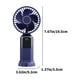 thumbnail image 3 of Ventilador Pequeño de Mano Fiudx Ventilador de Escritorio Silencioso Plegable Portátil, 3 of 6