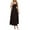 Coffee, variant on Womens 2025 Summer Sleeveless Square Neck Sundress Casual Long Flowy A Line Knit Dress Beach Vacation Maxi Dresses Black L