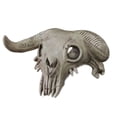 thumbnail image 1 of Cubierta facial,Máscara de de oveja Máscara de cabeza de cabra aterradora Halloween,Máscara de para cosplay de Halloween Máscara de animal Cosplay,Máscara de látex para, 1 of 8
