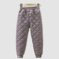 thumbnail image 4 of Povozer Toddler Boys Sweatpants Cotton Toddler Sweatpants Boys Joggers Pants(Purple,6-12M), 4 of 4
