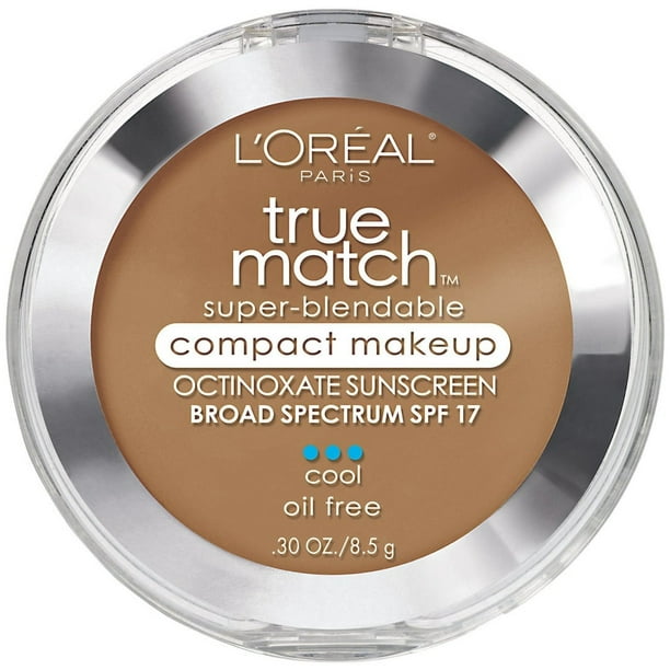 L'Oréal Paris True Match Super-Blendable Maquillage Compact, W4 Beige Naturel, 0,3 oz.