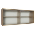 thumbnail image 1 of Alacena Madesa 2 Puertas Corredizas de Vidrio Glamy Lux Reims Marrón, 1 of 5