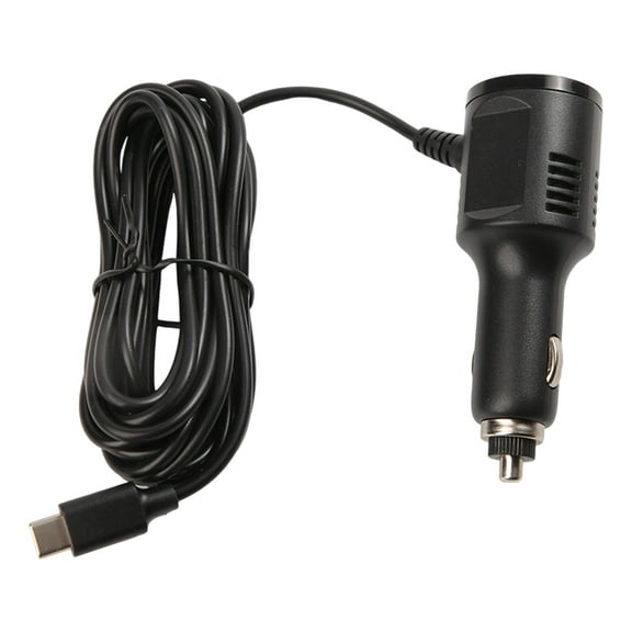 Type C Car Charging Adapter 5V2A Output 12V-24V Input Smart Current Control for DVRs Backseat Devices