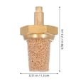 thumbnail image 2 of DEEPCRAFF 5Pcs Golden Copper Filter Nozzle Replacement for Fog Machine Oil Tubes with Enhanced Fog Effect, 2 of 7