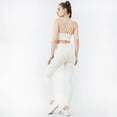 thumbnail image 4 of Nuevo Conjunto de Yoga de nailon, chándal para mujer, Fitness, gimnasio, Sujetador deportivo de dos piezas, mallas, ropa deportiva, transpirable, 4 of 5
