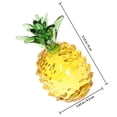 thumbnail image 2 of unbranded 3Ud Estatua Piña Cristal Escritorio Centro De Oficina Y Hogar, 2 of 8