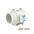 thumbnail image 6 of 4/5/6 Inch Exhaust Fan Home Silent Inline Pipe Duct Fan Bathroom Extractor Ventilation Kitchen Toilet Wall Air Cleaning ,Energy-Efficient, 6 of 7
