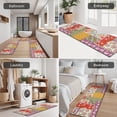 thumbnail image 5 of Pioneer Flower Floral Print Pattern Kitchen Rugs Sets Of 3,Kitchen Runner Rugs Non Skid Washable,Decorative Kitchen Floor Mats for Kitchen,Sink,Laundry,17"x30"+ 17"x47" + 17"x59", 5 of 6