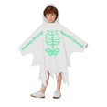 thumbnail image 4 of Girls Halloween Unisex Skeleton Hooded Cloak Halloween Party Outfit for Kids 4-12 Years, 4 of 4