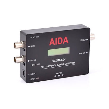 UPC: 0697691536378 | AIDA SDI to Genlock SDI/HDMI Converter
