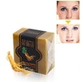 thumbnail image 4 of Fiudx Ofertas flash del día solo en línea Jabón de manos hecho a mano con aceite de ginseng Jabón hidratante limpio Jabón hidratante Jabón de manos para baño para adultos y niños, 4 of 7