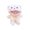stuffed cat, variant on 20Cm Plush Doll Clothes, Knitted Bunny Ear Onesie, For 20Cm Stuffed Dolls, Daily Dress - Up, Playtime, Collectible Display