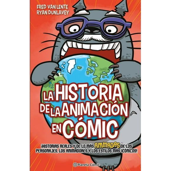 Libro La Historia De La Animacion En Comic Tapa Blanda, Autor Fred Van Lente, Editorial Planeta Comic