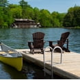 thumbnail image 6 of RecPro Marine ADL-A5W 5 Step Stationary Straight Dock Boat Ladder 20" Wide 300 LB Capacity, 6 of 9
