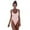 Pink, variant on LUOGENLI 1Pc Swimsuit Women Slimming Long Torso Women Swimwear Bikini 1pc Push-up Padded Bathing Backless Beachwear Black Size XL