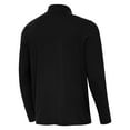 thumbnail image 3 of Men's Antigua  Black Philadelphia Eagles St Patrick Day Intent Quarter-Zip Pullover Top, 3 of 4