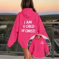 thumbnail image 2 of YaEYa I Am A Child Of God Hoodie Girls Back to School Clothes Christian Jesus Hoodies Oversized Preppy Outfits Graphic Sweatshirts, Back to School Clothes, 2 of 5