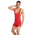 thumbnail image 7 of Hwmodou Male Jumpsuits Men'S Bodysuit Sliding Fitness Shapewear Movement Supporter Wrestling Romper Office Work Casual Bodysuits For Man, 7 of 7