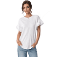 thumbnail image 1 of Tops de Corta para Mujer Blancos L, 1 of 8