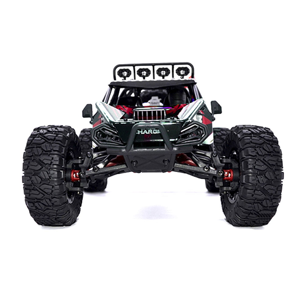 FY03 Aiitoy Electric Remote Control Truck ,Red High Speed All Terrain RC Car Rechargeable & Splash Waterproof 1: 12 Large Scale 4WD 2.4Ghz Off-Road Vehicle Rock Crawler