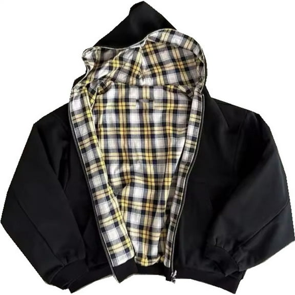 Silver Basic Unisex Loose Fashion Casual Double-Sided Sweatshirts with Long Sleeves and Hoods Coat S,Black-1