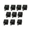 thumbnail image 1 of 10 Unids Relay Negro DC 12V 20A 30A SPDT Cola Relé 12v 20A / 30A, 1 of 8