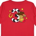 thumbnail image 4 of Inktastic Cowboy Birthday Three Years Old with Cowboy Boots Boys Long Sleeve Toddler T-Shirt, 4 of 5