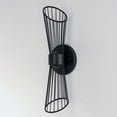 thumbnail image 2 of 24171BK Maxim Lighting Zeta - 16 Inch 7W 2 LED Wall Sconce-Black Finish, 2 of 5